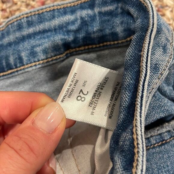 HIDDEN SIZE 28 Denim Jeans Button Fly - Picture 4 of 6